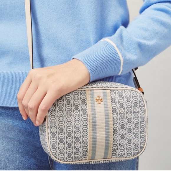 Tory Burch GEMINI LINK CANVAS CROSSBODY BAG - Picture 2 of 11